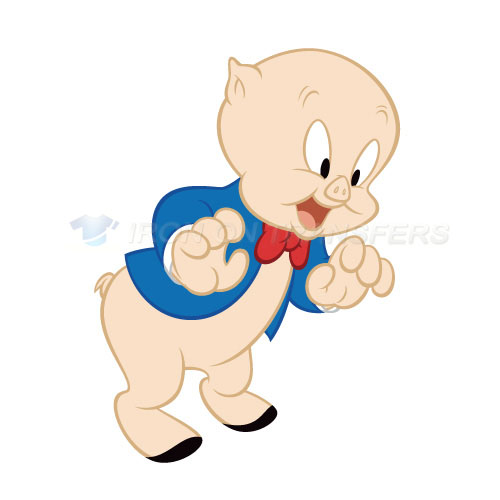 Porky Pig Iron-on Stickers (Heat Transfers)NO.681